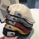 thumbnail image 1 of Boina de calle antidesgaste para mujer, boina de verano y otoño, gorra de hip hop que combina con todo para hombre, 1 of 4