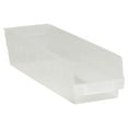 thumbnail image 2 of (2 pack) Box Partners Plastic Shelf Bins 17 7/8" x 4 1/8" x 4" Clear 20/Case BINPS111CL, 2 of 2