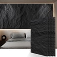 thumbnail image 2 of Faux Stone Wall Panels   Wainscoting Panel for Interior Wall   Cement Texture  for Home  Office  Dark, 2 of 5