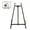 Black, variant on Threns Art Painting Easel for Table Top Floor Compact Strong Load Bearing Metal Small Easel Stand for Displaying Book Photo Wedding Sign Art Photograph