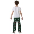 thumbnail image 4 of FORMRS Boys Pajama Pants with Pockets Size 6-8Y Kids Lounge Sleep Bottoms, Christmas Santa Hats, 4 of 8