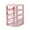 Pink C, variant on Yonrjhukm Desktop Storage Box, Transparent Mini Drawer Organizer, Plastic Storage Container for Stationery, Cosmetics, Makeup, Office Supplies, Multi-Layer Display and Organizer