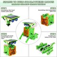 thumbnail image 4 of Robots de energía solar Creation Toy Bottleboom STEM 13 en 1, 4 of 7