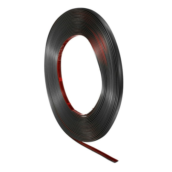 32.8ft x 0.31" Wall Trim Peel and Stick Molding Trim Frame Flexible Self Adhesive DIY Accent Strip for Wall, Ceiling, Floor, Cabinet, Tile, Edge, Borders, Mirror, Matte White