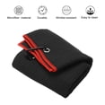 thumbnail image 3 of Uxcell 20"x16" Tri-fold Golf Towel Microfiber Waffle Pattern Towels Absorption Soft Towel with Clip Black, 3 of 6