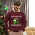 thumbnail image 5 of Christmas Sweatshirt, I'm Kind of a Big Dill Funny Pickleball Christmas Sweatshirt, Witty Holiday Sport Sweatshirt, Unique Gift for Pickleball Lovers, 5 of 5
