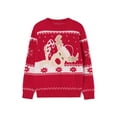 thumbnail image 2 of Diconna Chandail de Noël Assorti, Chandail à Manches Longues à Col Rond Cartoon Elk, Chandail Familial, Vêtements d'Hiver, 2 of 9