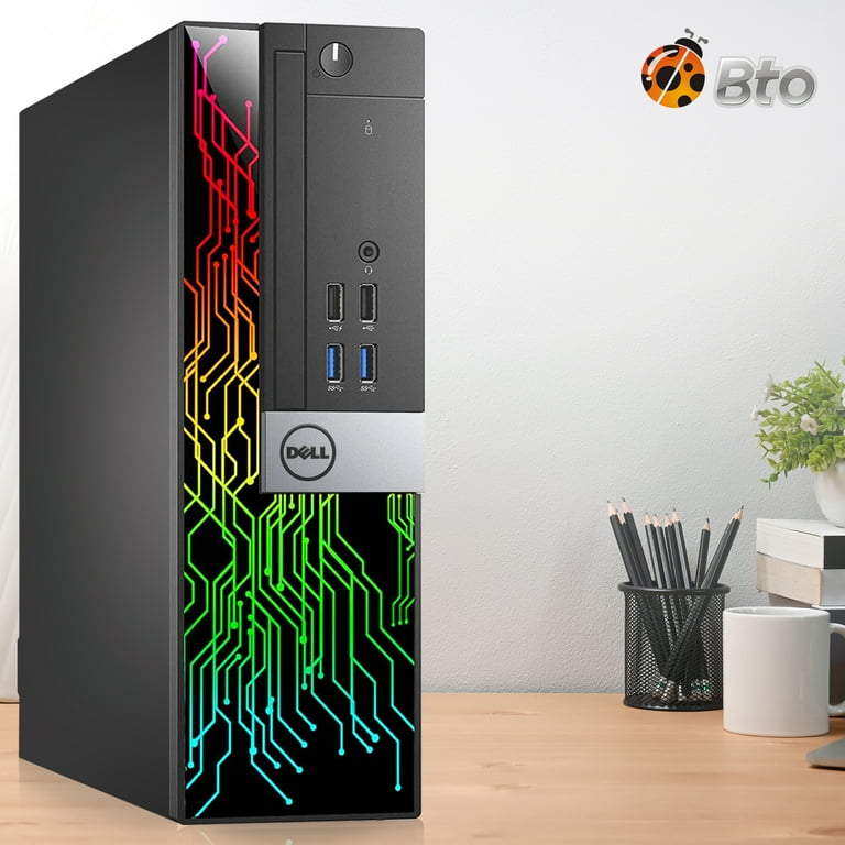 Restored Dell OptiPlex Desktop Computer PC with RGB lights Restored Dell OptiPlex Desktop Computer PC with RGB lights