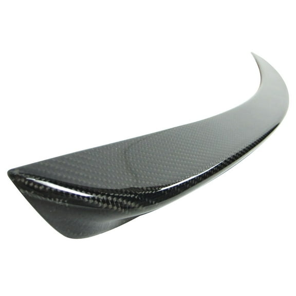 Ikon Motorsports Compatible with 03-09 Mercedes-Benz CLK-Class W209 Trunk Spoiler - Carbon Fiber (CF)