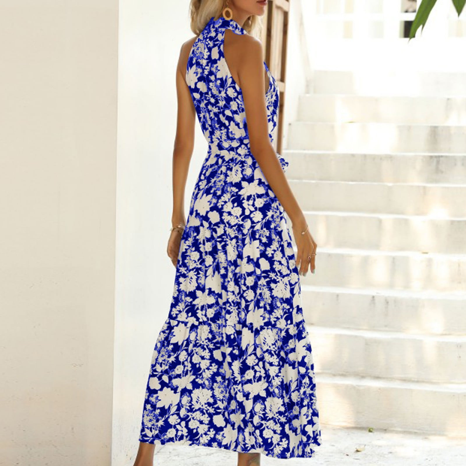 Cotton Amazon Women's Long Dresses APEXFWDT Women's Summer Maxi Dress Halter Neck Sleeveless Floral Print Long Dresses Casual High Waist Flowy Boho Dress Cotton Amazon Women's Long Dresses APEXFWDT Women's Summer Maxi Dress Halter Neck Sleeveless Floral Print Long Dresses Casual High Waist Flowy Boho Dress
