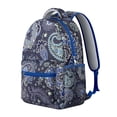 thumbnail image 2 of Paisley Print Gift Backpack - Spacious School Bookbag for College Students, Waterproof Laptop Backpack, Stylish Paisley Design for Women & Men, 2 of 6