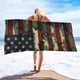 thumbnail image 4 of Beach Towel 30x60 inch Large Sand Free Towels for Travel,Quick Dry Absorbent Swimming Beach Towels for Pool Yoga Gym Camping, 4 of 6