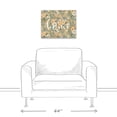 thumbnail image 3 of Creative Products Feels Like Home Beige Tropical Floral 20 x 16 Canvas Wall Art, 3 of 5