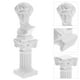 thumbnail image 2 of 1 Conjunto de estatua de David con columna romana, estatua de David griego, escultura de resina, decoración para el hogar, 2 of 7