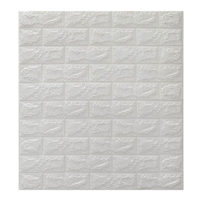 3d 3d Pegatinas de Pared de Ladrillo Auto Adhesivo Impermable Evita Colisión de Colisión Diy Faux Espuma Paneles de Pared de Ladrillo para Cocina de Dormitorio