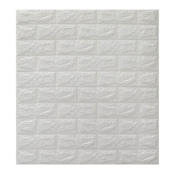 3d 3d Pegatinas de Pared de Ladrillo Auto Adhesivo Impermable Evita Colisión de Colisión Diy Faux Espuma Paneles de Pared de Ladrillo para Cocina de Dormitorio