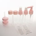 thumbnail image 3 of Seitruly 11 unidades/juego de botellas de viaje, dispensador de gel vacío para de manos, reutilizable, a prueba de fugas, para el Type3 NO3, 3 of 6