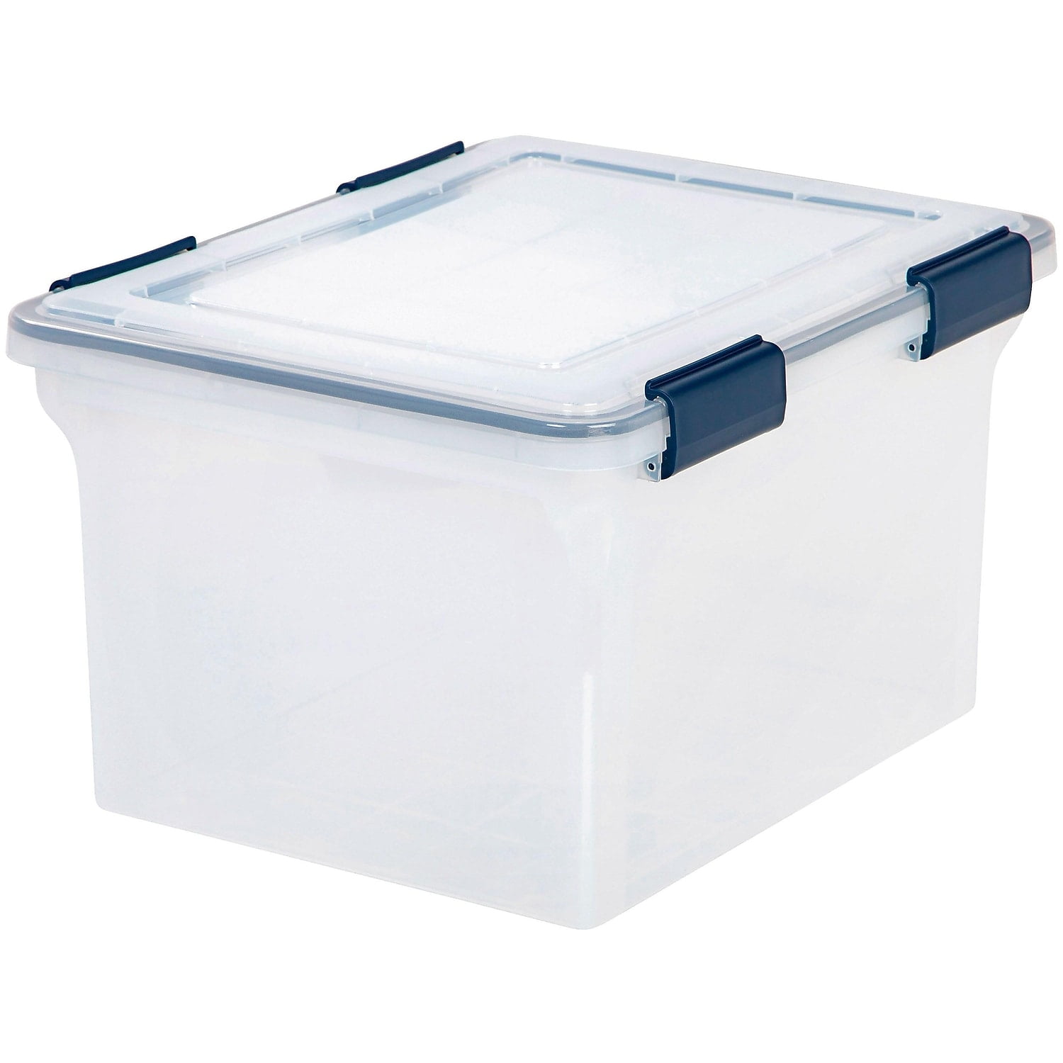 Capacity Really Useful Box 3C Plastic Clear Storage Box 3 l Pack of 4 