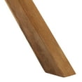 thumbnail image 6 of Safavieh Elron Teak and Leather Bench  in Brown / Natural, 6 of 9