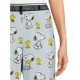 Peanuts Women's and Women's Plus Size Snoopy Plush Sleep Pants, Sizes