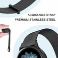 thumbnail image 4 of LEIXIUER Magnetic Loop for Samsung Galaxy Watch 5 Bands /pro 45mm/ Galaxy Watch 4/44mm/40mm/Classic 46mm/42mm/3/Active 2 Strap 45mm 41 Bracelet 20mm 22mm Watch Band for Womens Men, 4 of 10