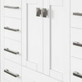 thumbnail image 5 of Eviva Hampton 36 in. White Single Sink Bath Vanity with Carrara Quartz Top and Undermount Porcelain Sink, 5 of 11