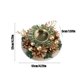 thumbnail image 3 of Adornos navideños, adornos para árboles de Navidad, regalos navideños, guirnalda de flores de imitación navideña, soporte para lámpara, decoración de madera, vidrio, flores secas, aromaterapia, decora, 3 of 6