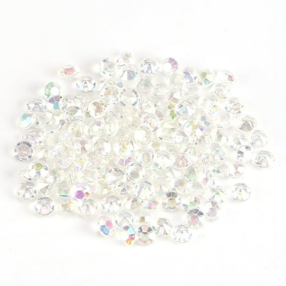 MGAXYFF Clear Acrylic Loose Bead, 4.5 mm, (1000 Count)