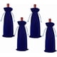 thumbnail image 1 of 4 bolsas de regalo de terciopelo para botellas de vino, con cordón, reutilizables, para envolver regalos de felicitación, 14,76 x 5,98 pulgadas, 1 of 9