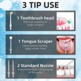 thumbnail image 3 of Hilo dental recargable BRILLAR 310 ml 4 modos resistente al agua IPX7, 3 of 5