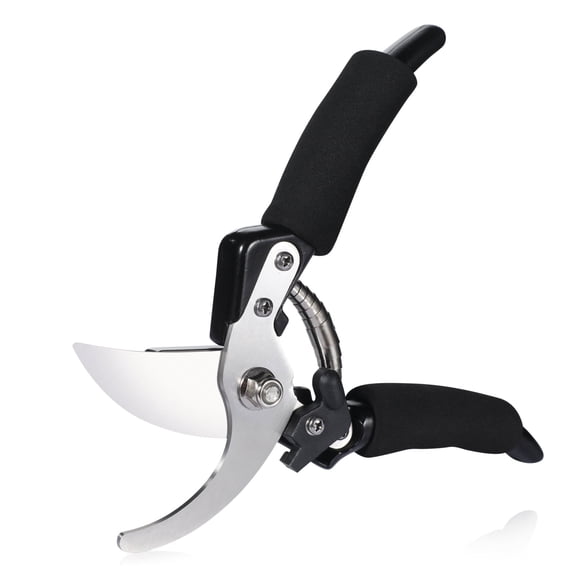 Bypass Pruning Shears, Secondary Shear Diameter Garden Shears, Strong Stainless Steel Garden Scissors, Garden Clippers, Gardening Hand Tools,Thick Pruners for Gardening