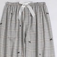 thumbnail image 5 of Asxite Womens Pajamas Pants Print Bow Drawstring Elastic Waist Loose Summer Sleepwear, 5 of 6