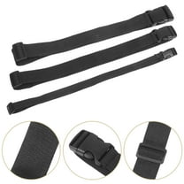 Topbathy 3Pcs Travel Fanny Pack Extender Strap Easy Attach and Remove in Nylon