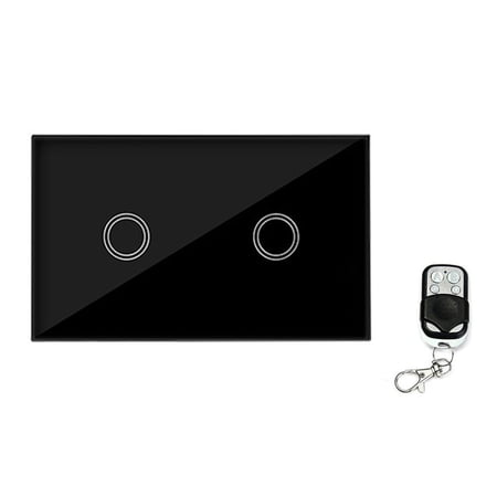 Remote Control Wall Touch Switch US Wireless Wall Touch Switch; Light ...