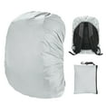 thumbnail image 1 of Cubierta impermeable para mochila Uxcell para bolsas de 15L-25L, ideal para actividades al aire libre [Plata], 1 of 1