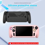 For ROG Ally X Soft Silicone Protective Cover | Full-Body Wrap Shockproof Skin Case with Joystick Caps for ASUS ROG Ally X Handheld Gaming Console