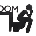 thumbnail image 5 of LYTMENT Wooden Bathroom Door Sign Restroom Door Frame Decor Wood Craft for Bathroom Door Rustic Bathroom Wall Art for Home Bathroom Decoration, 5 of 8
