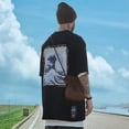 thumbnail image 4 of Niepce Inc 90s Black Streetwear Oversized Graphic Tees for Men, 4 of 8