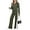 Army Green., variant on Women 2 Piece Outfits Airport Travel Vacation Sweatsuits Wide Leg Pants Lounge Set 2025 Fashion Clothes