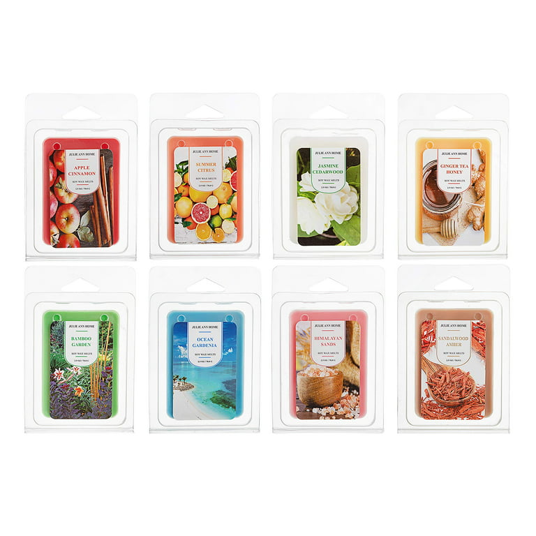  Scented Soy Wax Melts – Set of 8 Assorted 2.5oz Wax