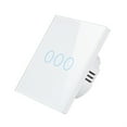 thumbnail image 1 of Wi-Fi Smart Light Switch Voice Control, Remote Control, RF433, Touch Control Compatible with Alexa Google Home Schedule, Timer, Countdown No Wiring or Hub Required, 1 of 8