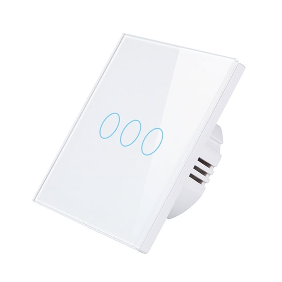 Wi-Fi Smart Switch Light Switch Voice Control, Remote Control, RF433, Touch Control Compatible with Alexa