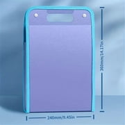 Clearance School Supplies under $5,A Portable Bag With 13 Compartments Made Of Thickened Translucent PP Material For Storing Student Test Papers And Data Files.