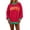Watermelon Red#70902BB, variant on Garbnen Polka Dot Womens Mock Turtleneck Sweatshirt Pumpkin Graphic Long Sleeve Oversized Sweatshirt for Women Drop Shoulder Lightweight Cozy Soft Fall Y2k Womens Sweaters
