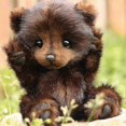 thumbnail image 4 of Handmade Alpaca Wool Plush Teddy Bear - Fully Jointed And Super Soft - 9.84 Inch Xxf, 4 of 5