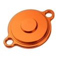 thumbnail image 2 of Tusk Aluminum Oil Filter Cover Orange - Fits: KTM 500 EXC-F 2017-2022, 2 of 5