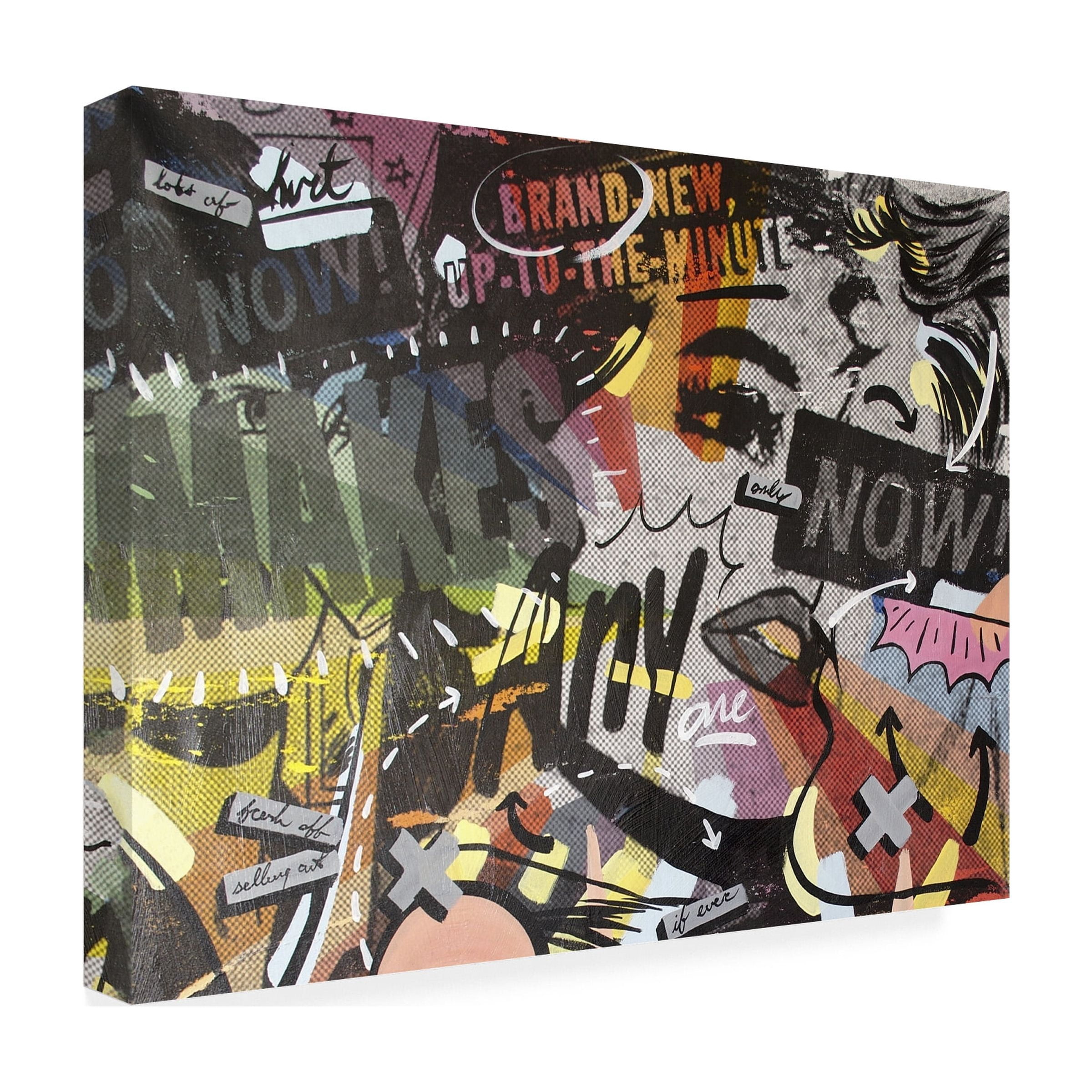 Dan Monteavaro 'Anyone Now' Canvas Art