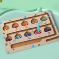 thumbnail image 4 of Laberinto Magnético de Madera Xihbxyly Juego para Niños Rompecabezas Regalo de Cumpleaños, 4 of 6