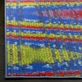 thumbnail image 3 of Safavieh Aztec Cuthbert Wavy Striped Area Rug, Blue/Multi, 8' x 10', 3 of 8