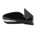 thumbnail image 2 of 65551Y - Fit System Passenger Side Mirror for 12-17 Hyundai Accent Hatchback, Sedan, textured black w/ PTM cover, w/ turn signal, foldaway, w/o spot Mirror, Heated Power, 2 of 2